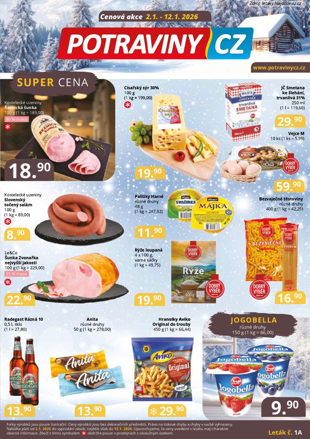 Let�k Potraviny CZ (2. 1. - 12. 1. 2026) - strana 2 z 4