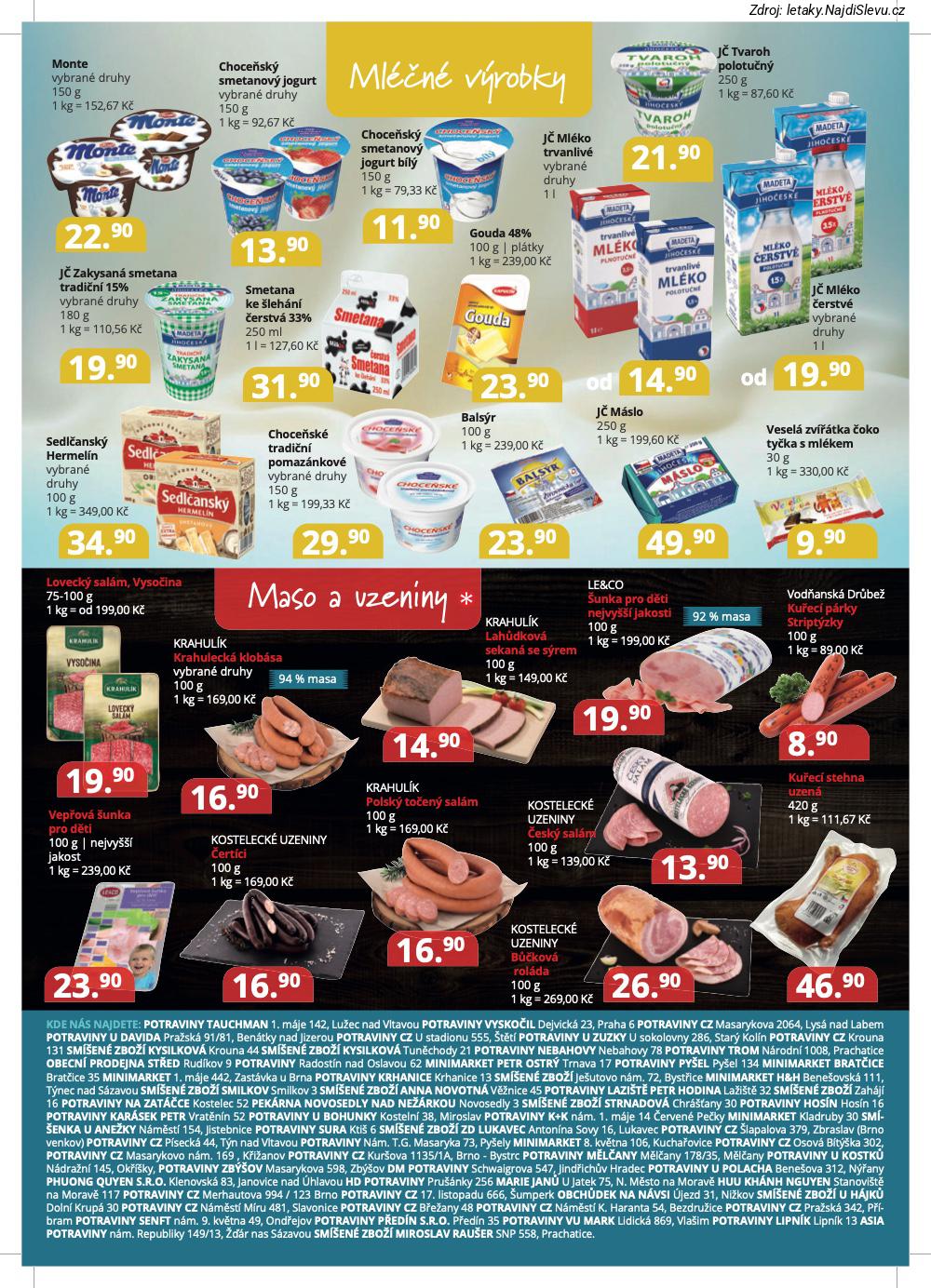 Let�k Potraviny CZ  (28. 1. - 9. 2. 2026) - str. 4