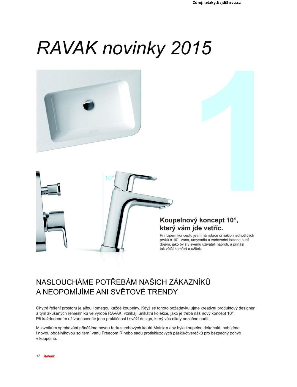 Strana 16 - letk RAVAK (do 31. 12. 2015)