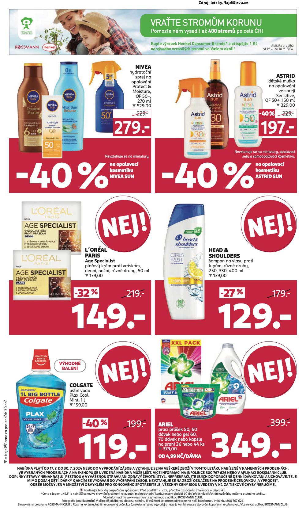 Strana 20 - letk Rossmann (17. 7. - 30. 7. 2024)