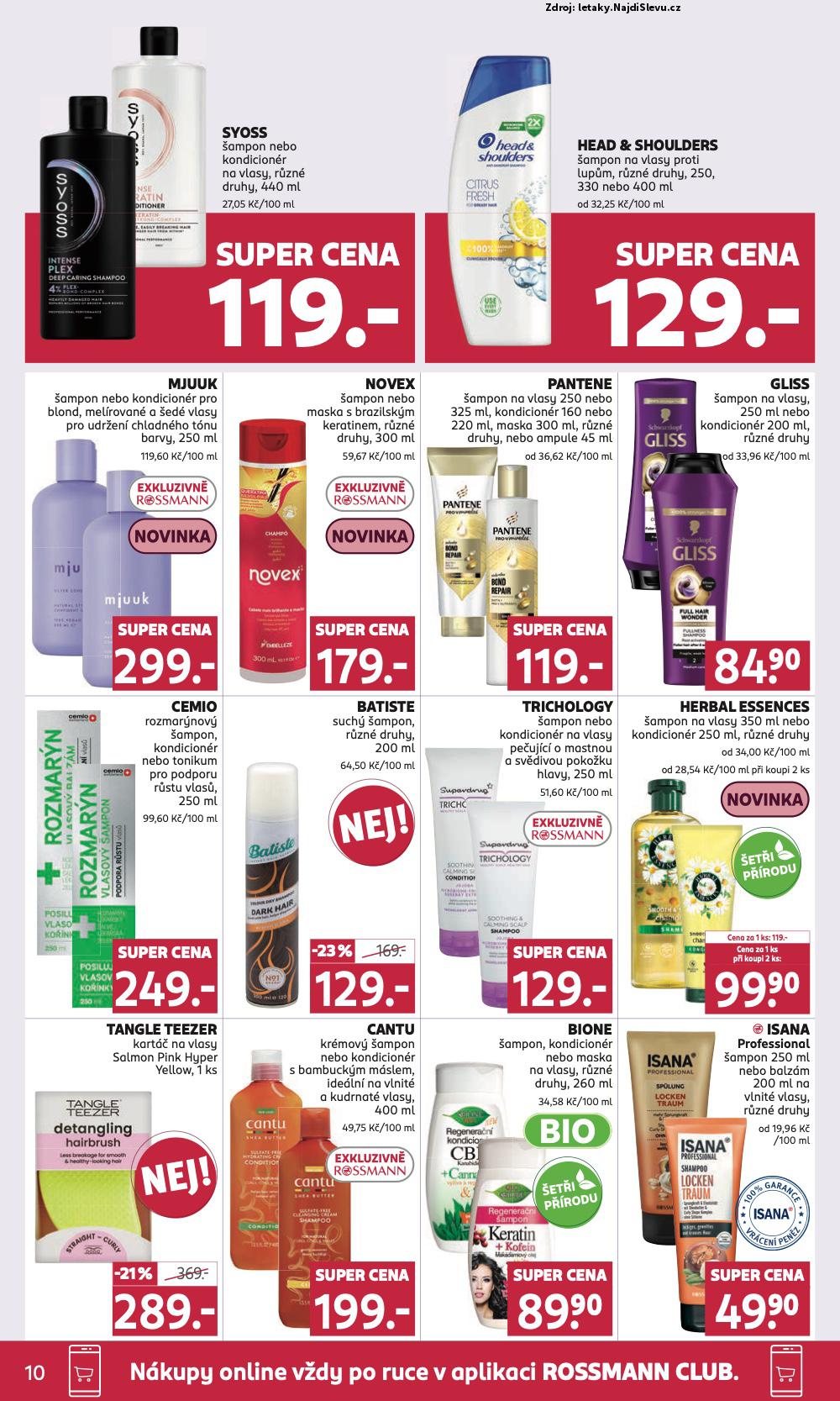 Strana 10 - leták Rossmann (7. 5. - 20. 5. 2025)