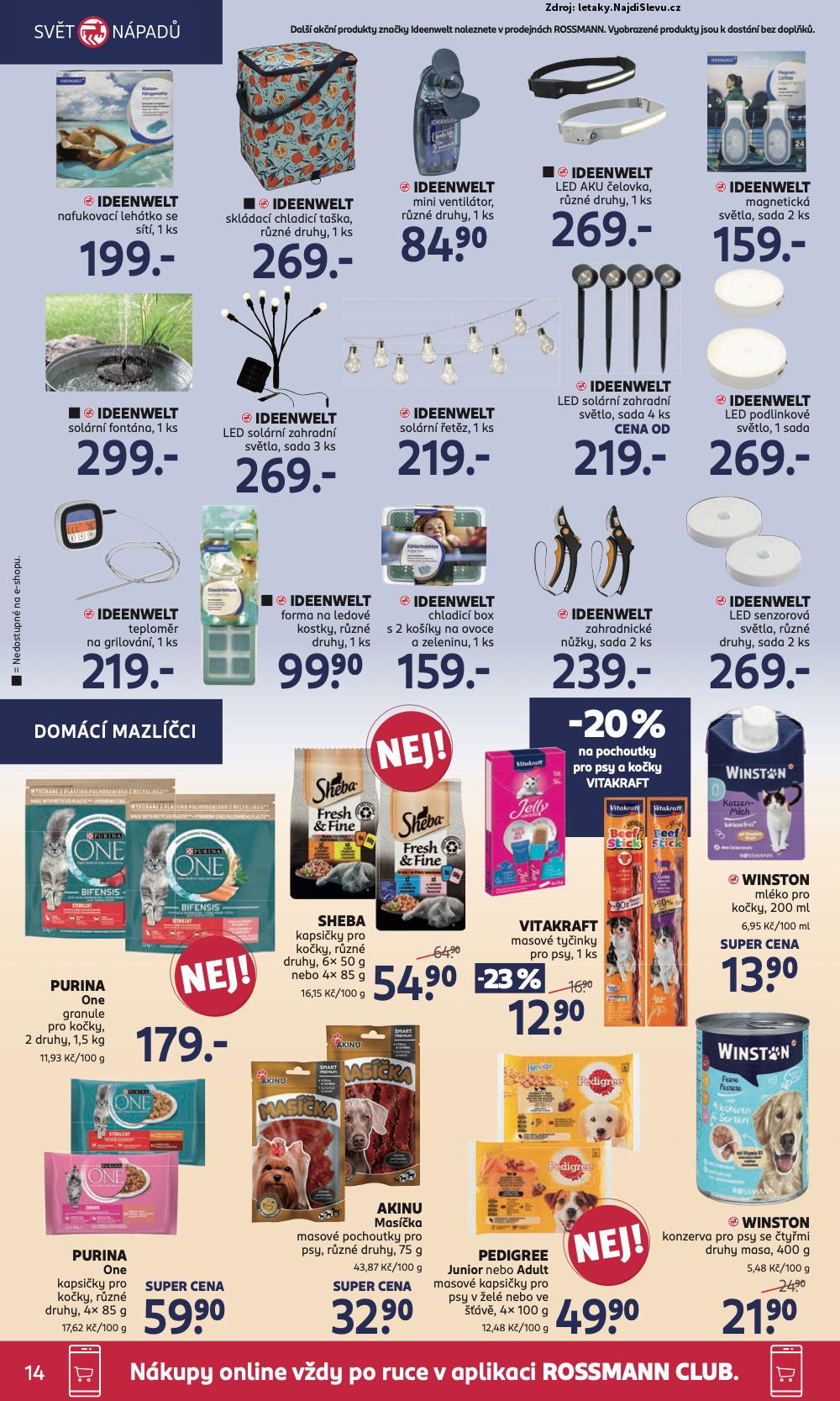 Strana 14 - leták Rossmann (7. 5. - 20. 5. 2025)