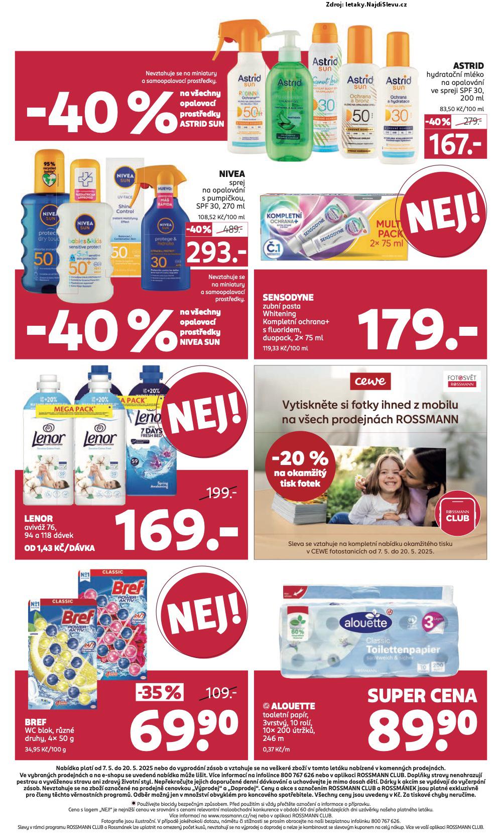 Strana 20 - leták Rossmann (7. 5. - 20. 5. 2025)