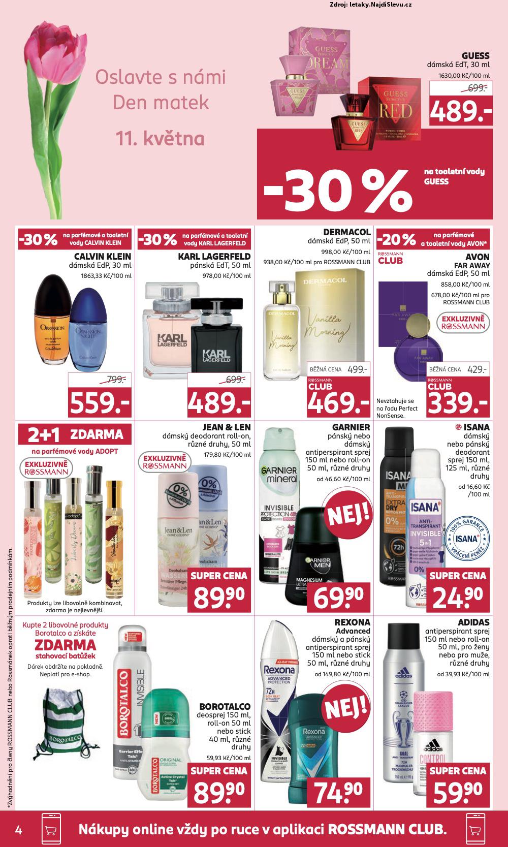 Strana 4 - leták Rossmann (7. 5. - 20. 5. 2025)
