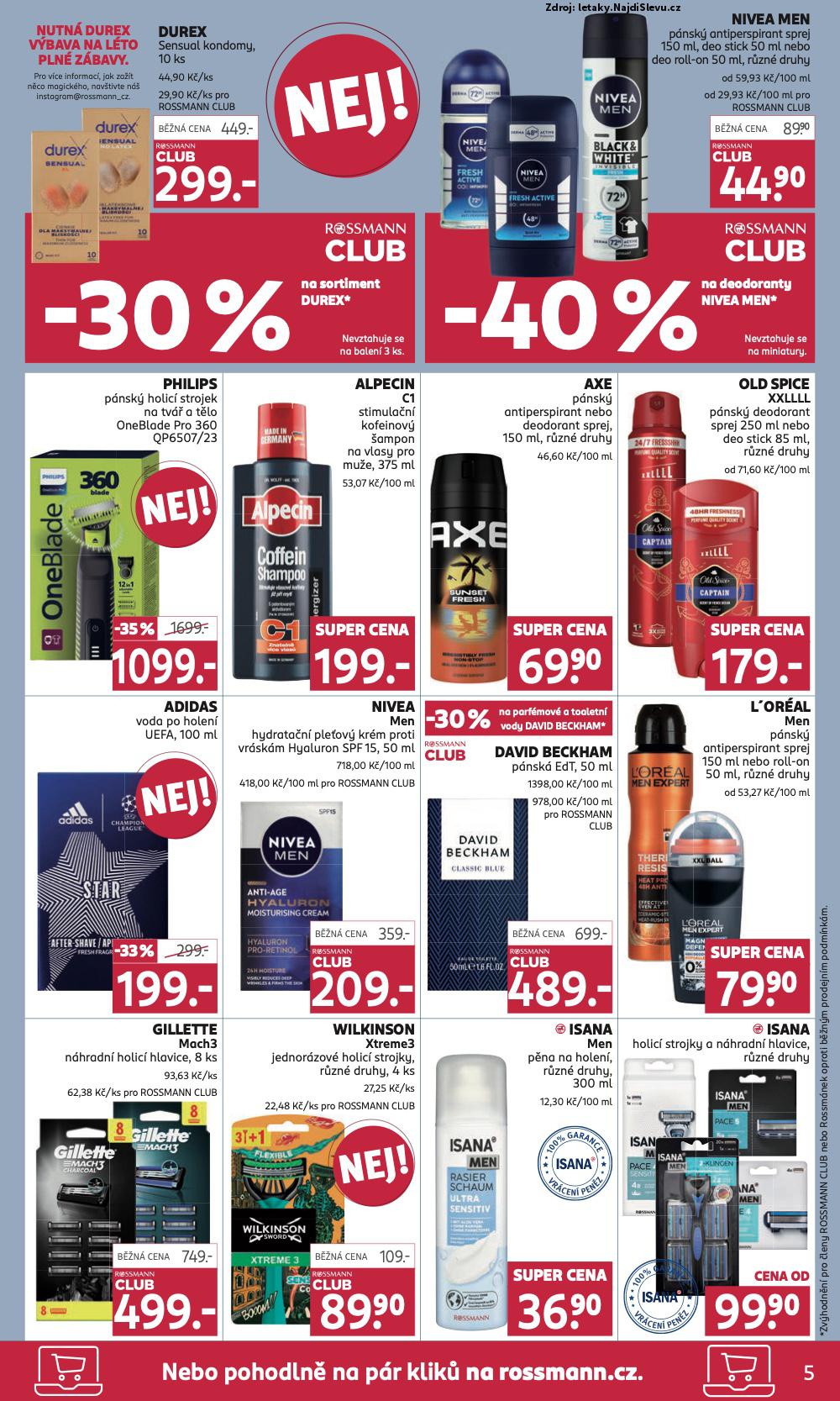 Strana 5 - leták Rossmann (7. 5. - 20. 5. 2025)