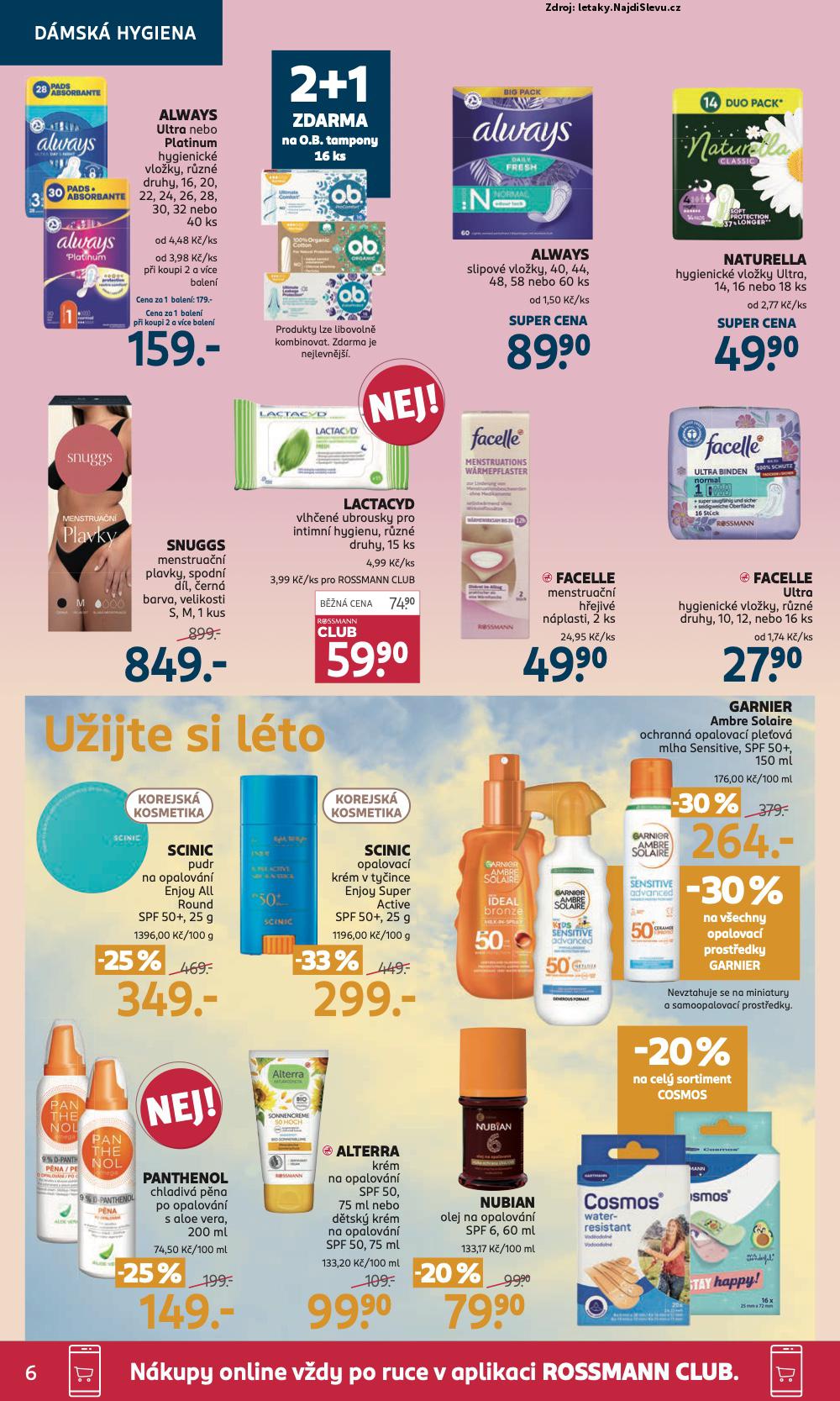 Strana 6 - leták Rossmann (7. 5. - 20. 5. 2025)