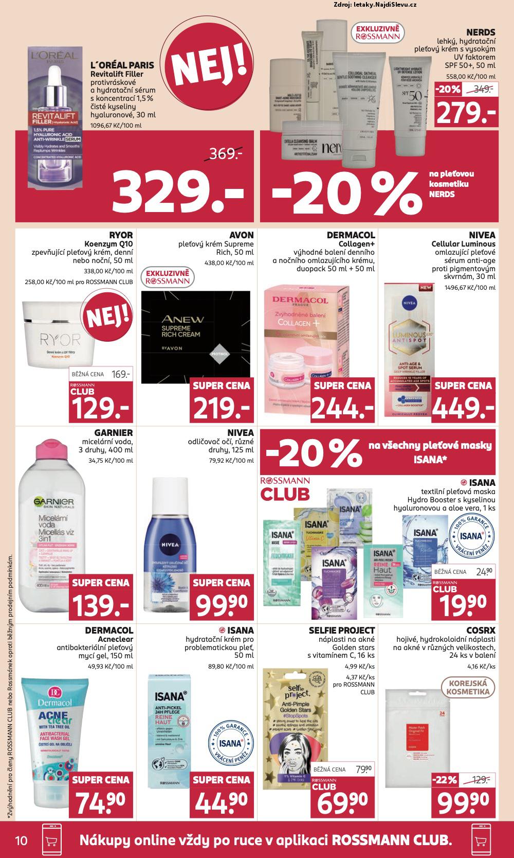 Strana 10 - leták Rossmann (2. 7. - 15. 7. 2025)