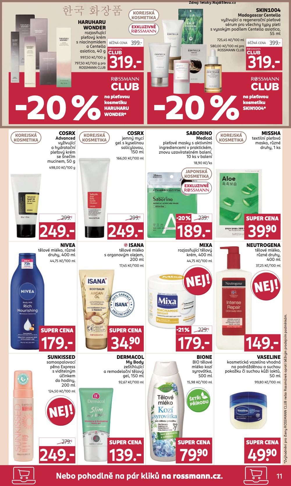Strana 11 - leták Rossmann (2. 7. - 15. 7. 2025)