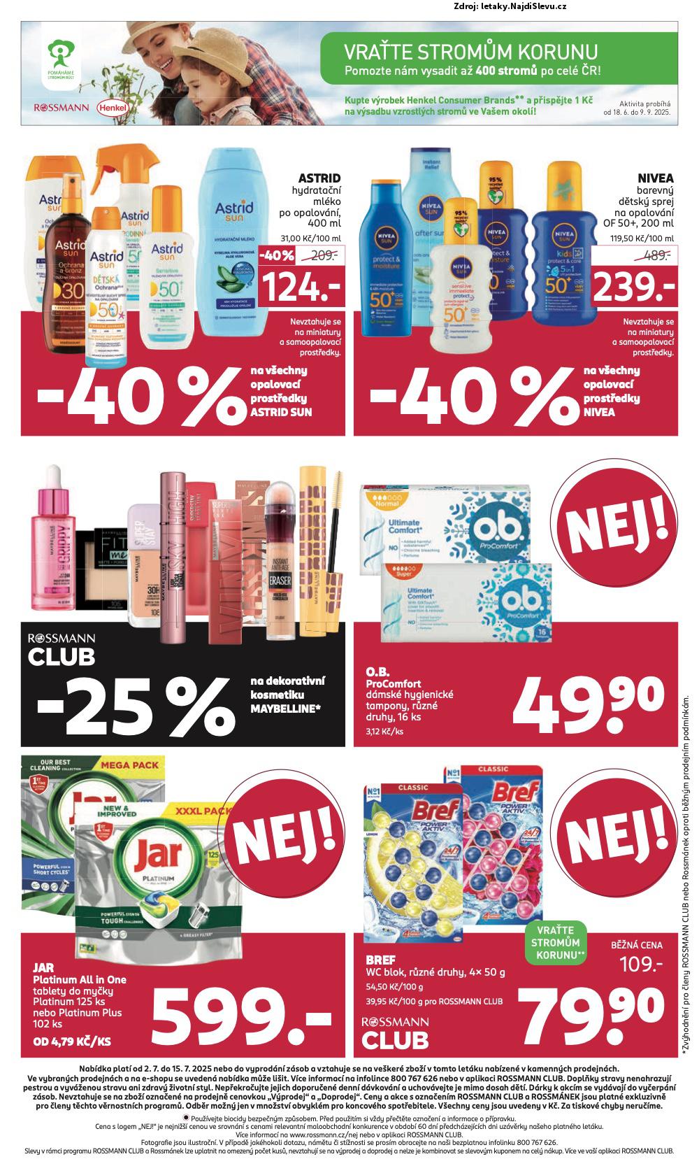 Strana 20 - leták Rossmann (2. 7. - 15. 7. 2025)