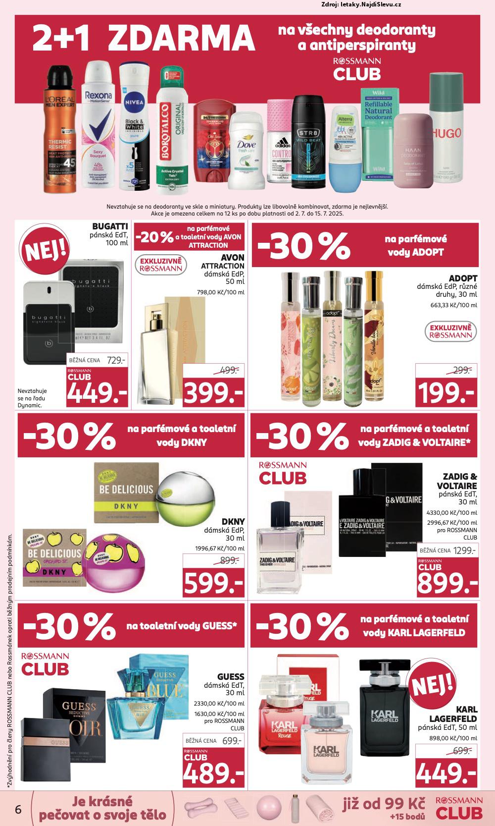 Strana 6 - leták Rossmann (2. 7. - 15. 7. 2025)