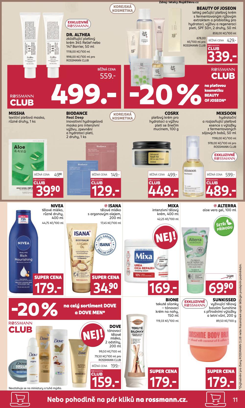 Strana 11 - leták Rossmann (30. 7. - 12. 8. 2025)