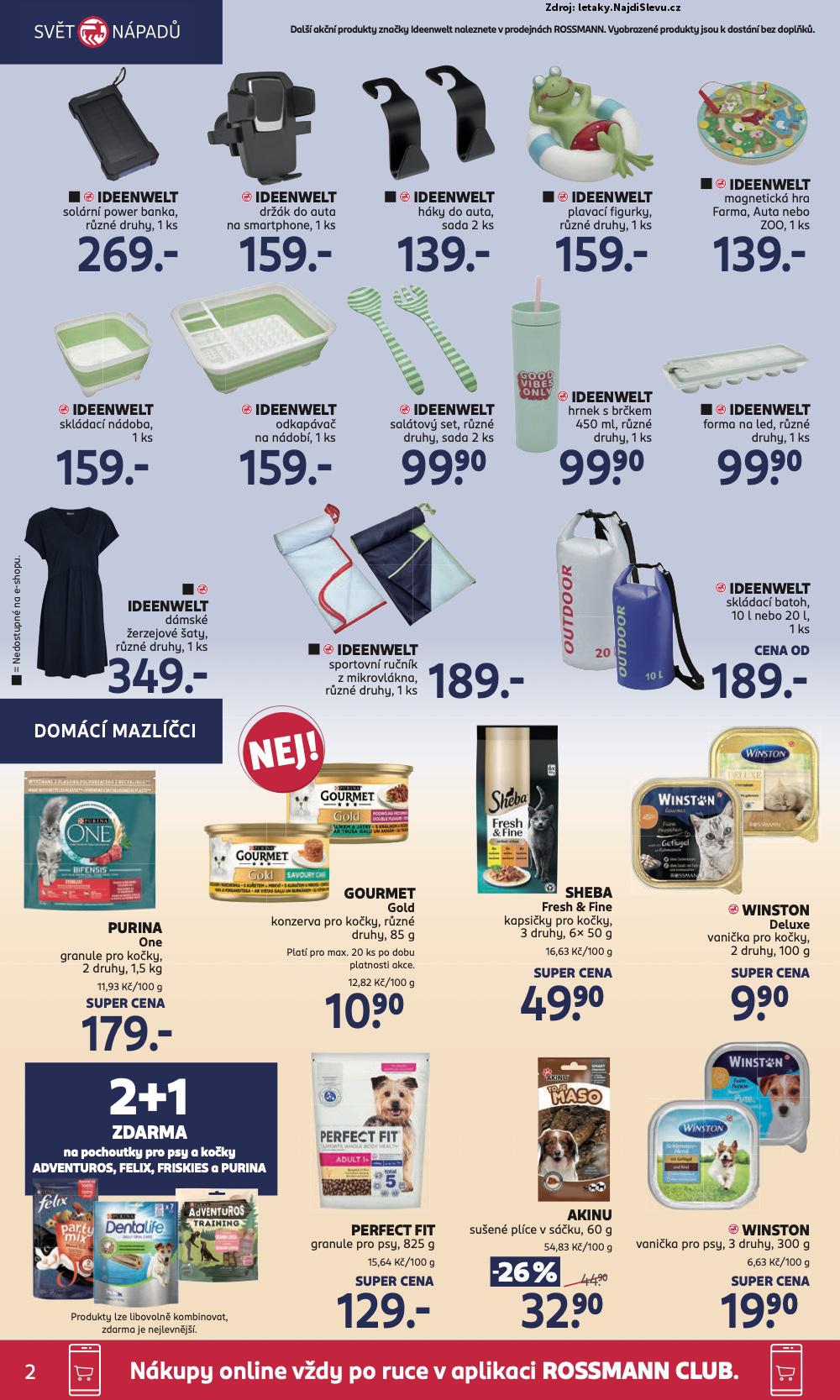 Strana 2 - leták Rossmann (30. 7. - 12. 8. 2025)