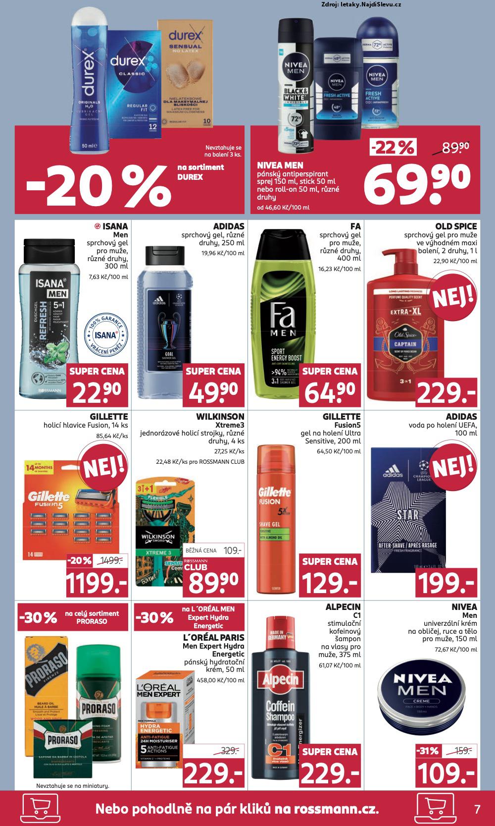 Strana 7 - leták Rossmann (30. 7. - 12. 8. 2025)