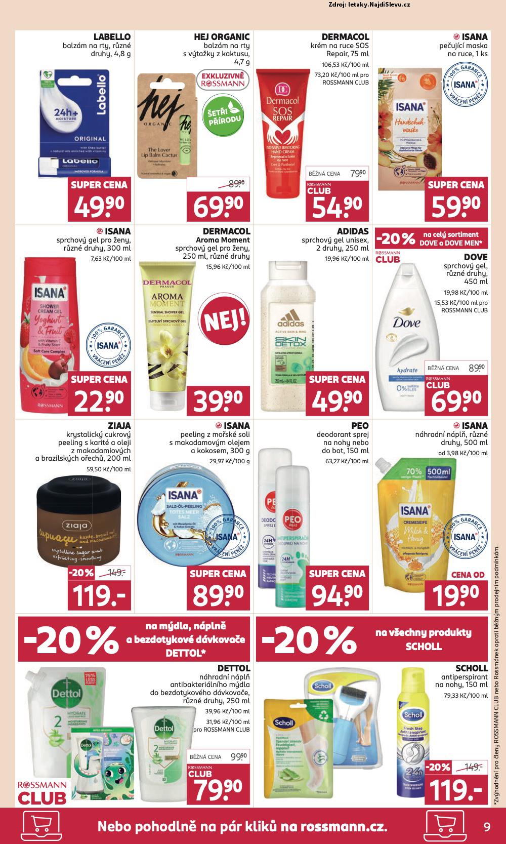 Strana 9 - leták Rossmann (30. 7. - 12. 8. 2025)