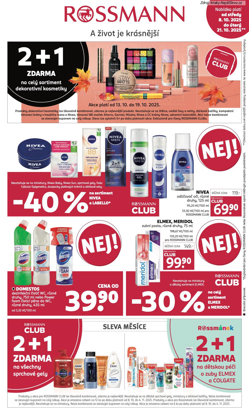 Let�k Rossmann  (8. 10. - 21. 10. 2025) - str. 1