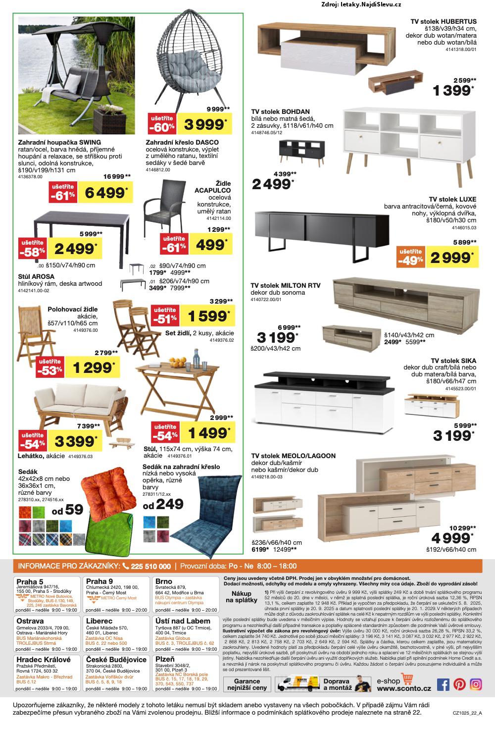 Let�k Sconto N�bytek  (6. 8. - 26. 8. 2025) - str. 22