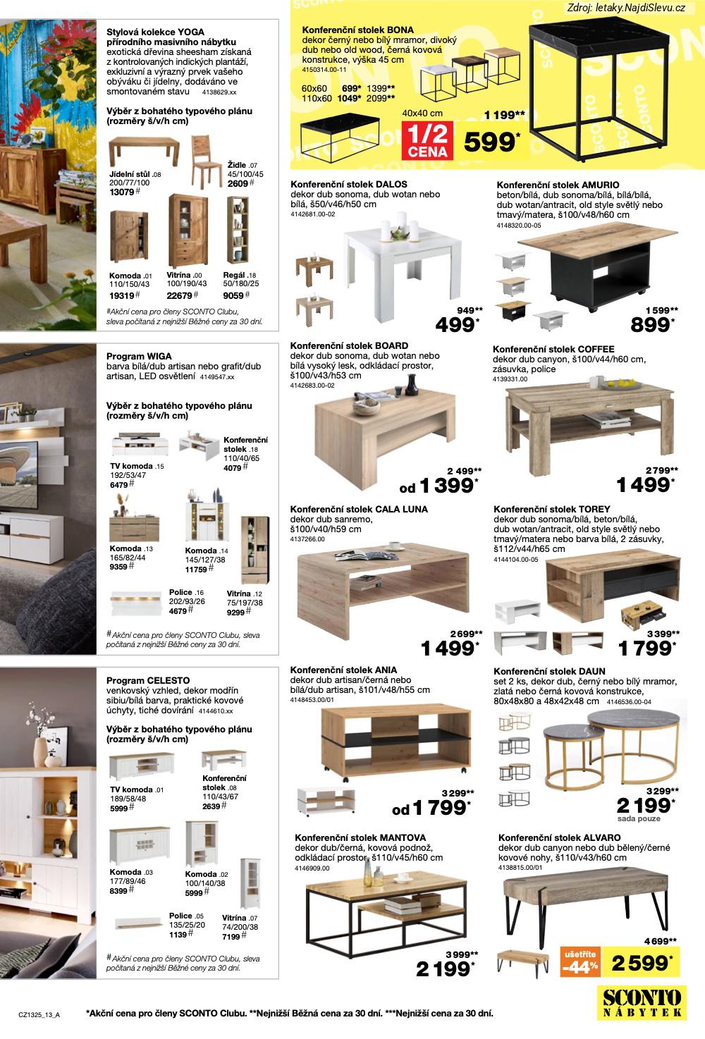 Let�k Sconto N�bytek  (15. 10. - 4. 11. 2025) - str. 13