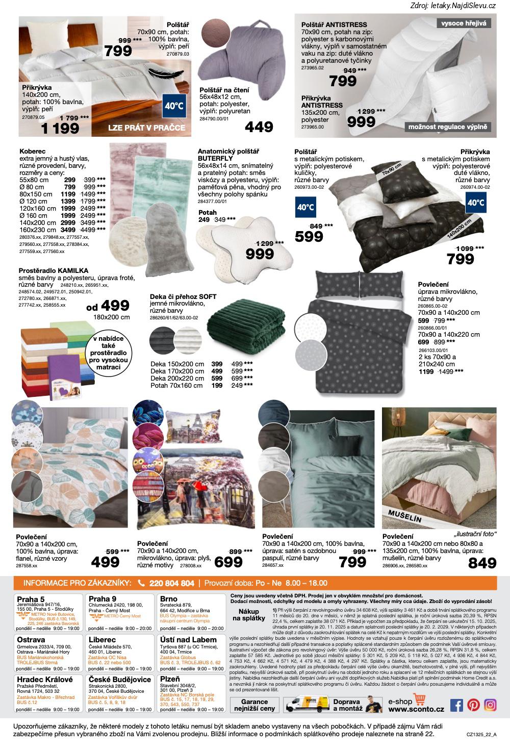 Let�k Sconto N�bytek  (15. 10. - 4. 11. 2025) - str. 22