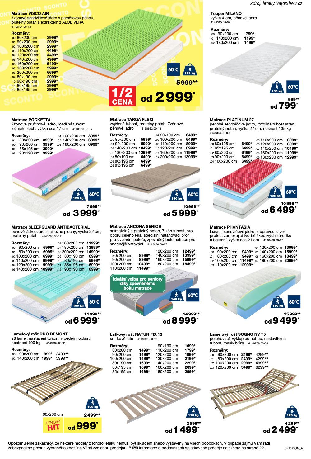 Let�k Sconto N�bytek  (15. 10. - 4. 11. 2025) - str. 4