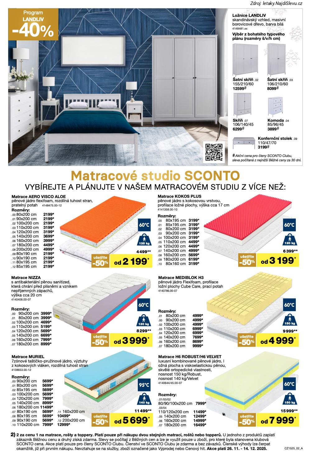 Let�k Sconto N�bytek  (26. 11. - 21. 12. 2025) - str. 2