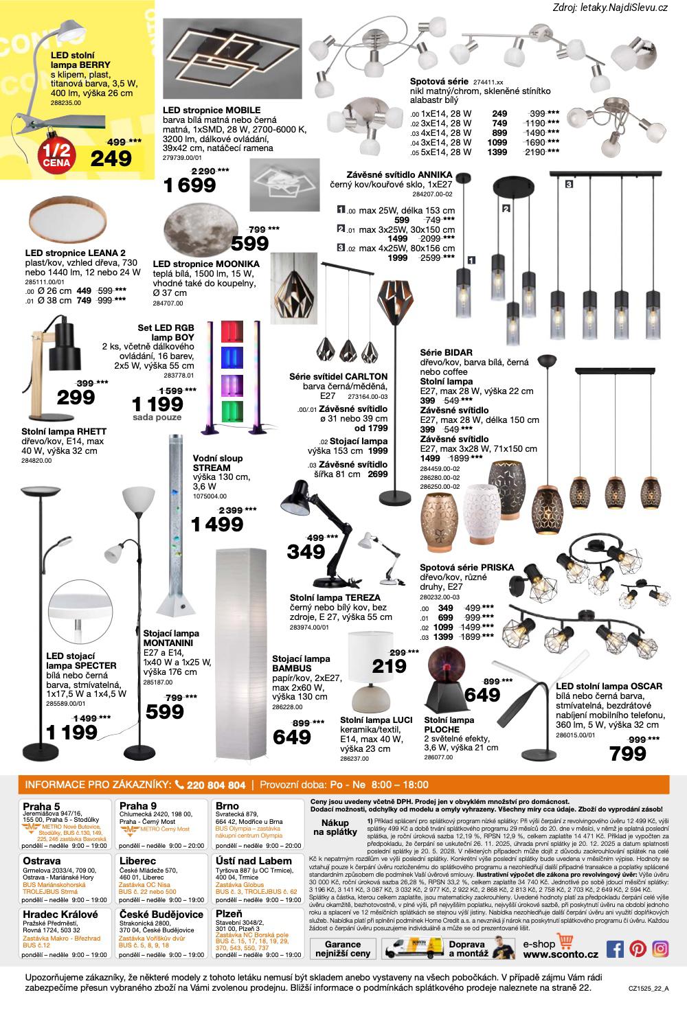 Let�k Sconto N�bytek  (26. 11. - 21. 12. 2025) - str. 22