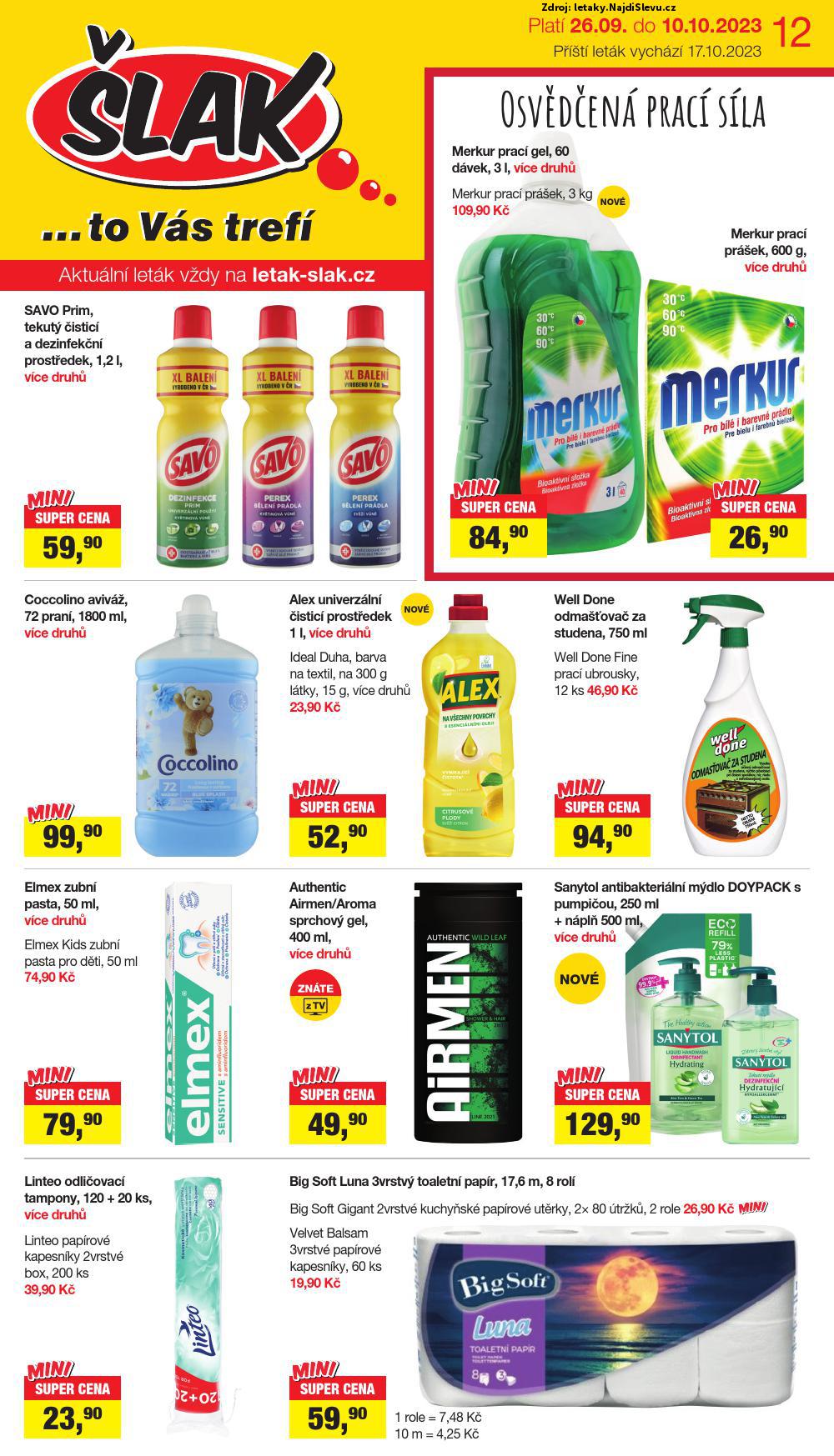 Let�k �lak drogerie  (26. 9. - 10. 10. 2023) - str. 1