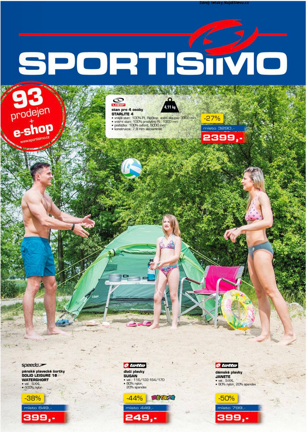 Strana 1 - letk Sportisimo (8. 6. - 21. 6. 2017)