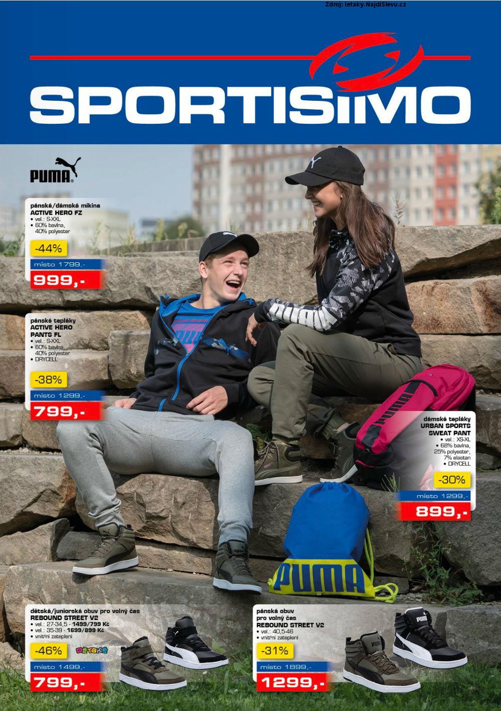 Strana 1 - letk Sportisimo (7. 9. - 20. 9. 2017)