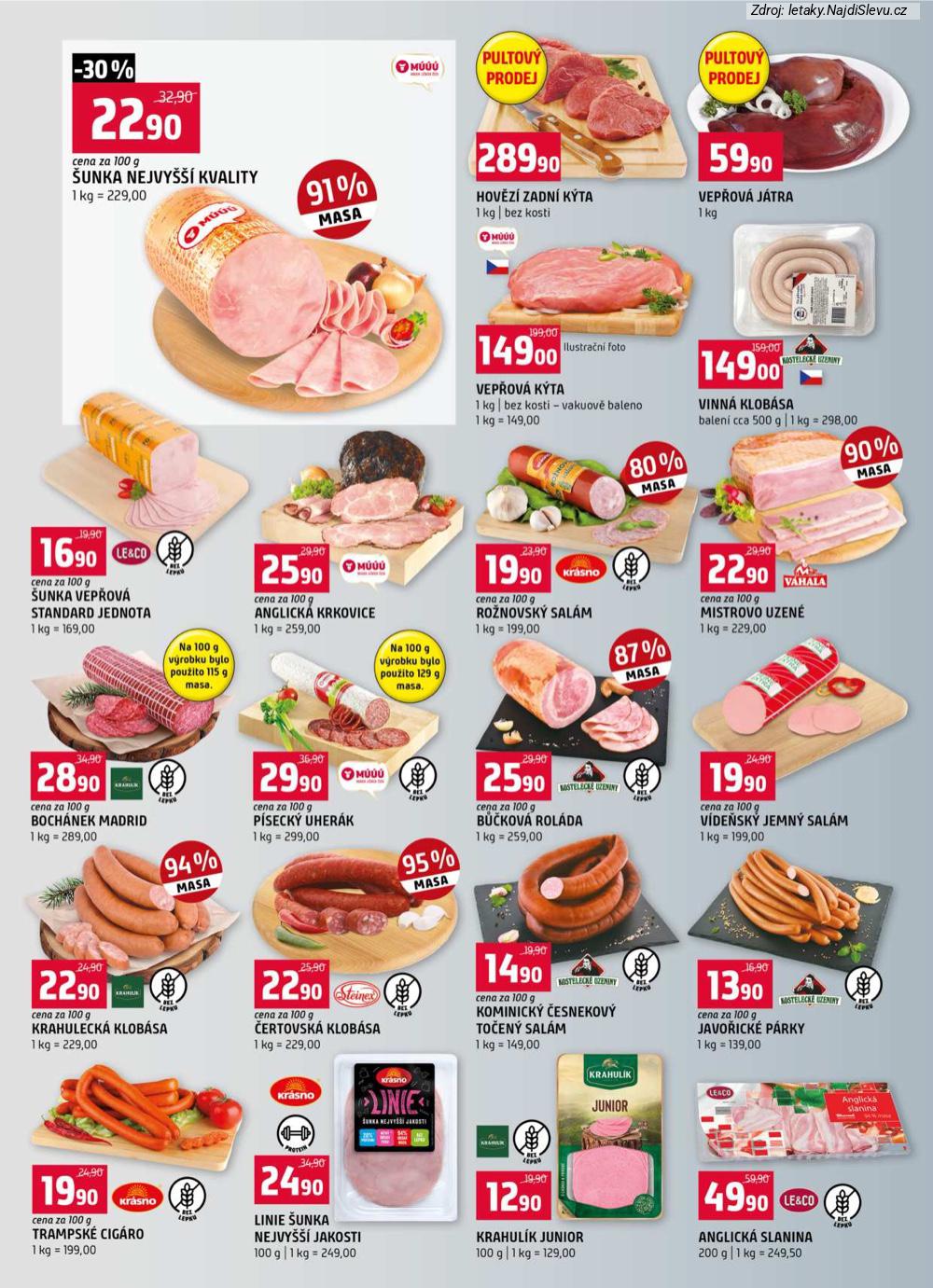 Strana 2 - let�k TERNO (22. 10. - 27. 10. 2025)