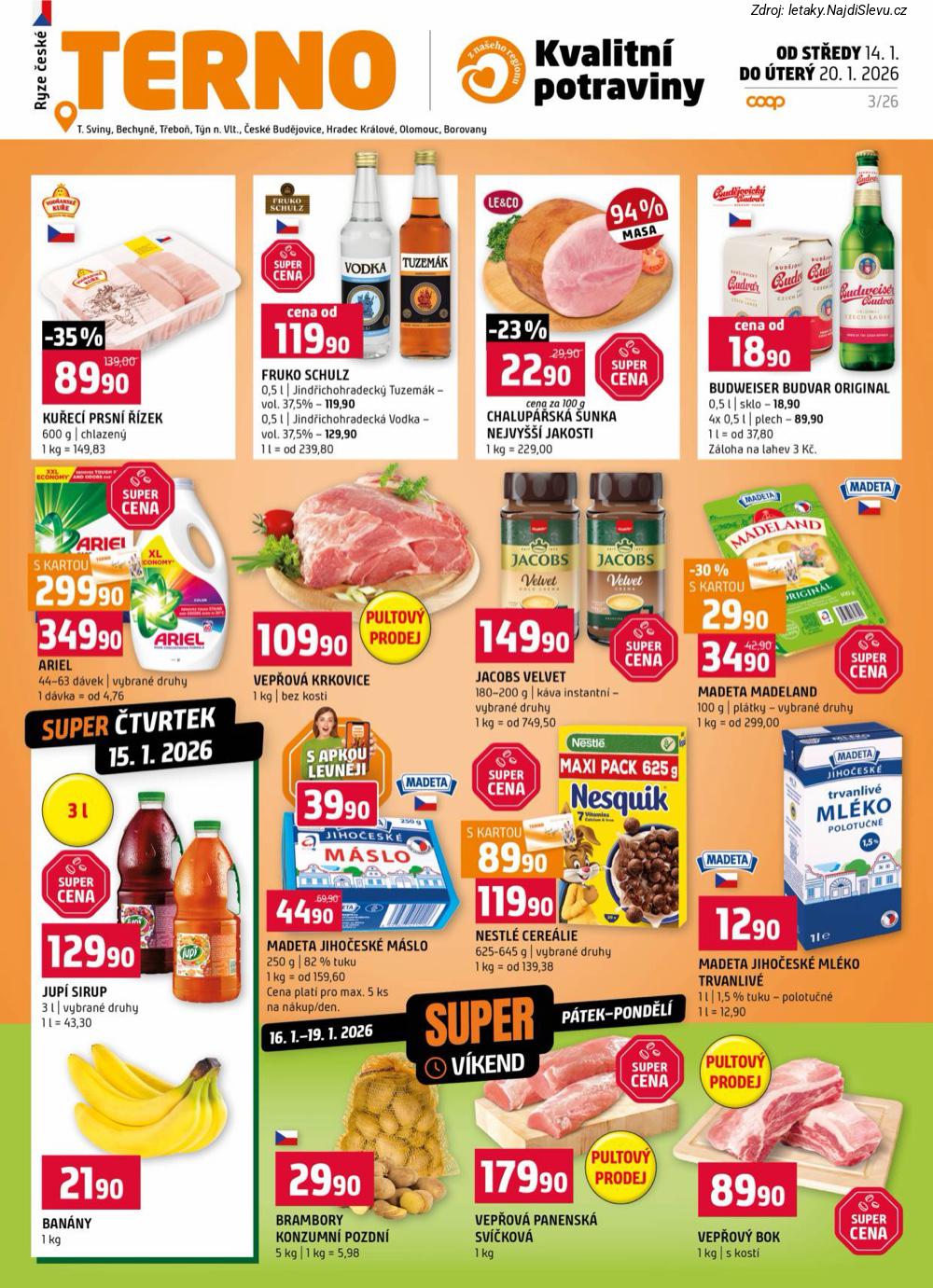 Strana 1 - let�k TERNO (14. 1. - 20. 1. 2026)