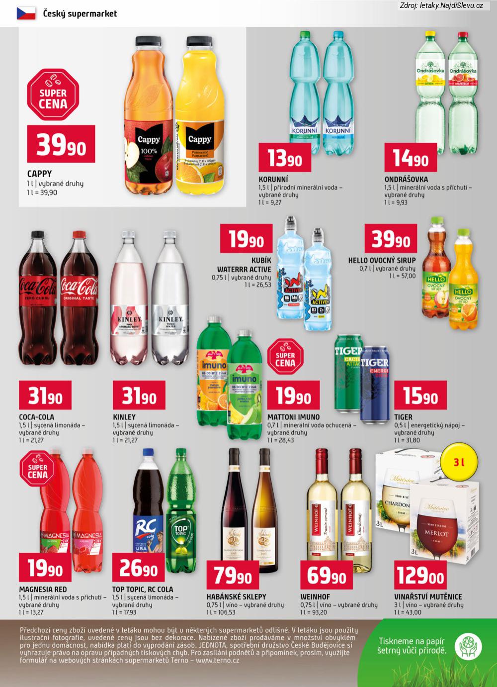 Let�k TERNO  Prachatice, �. Krumlov, Zlin, T�bor, Strakonice, Blatn� (21. 1. - 27. 1. 2026) - str. 12