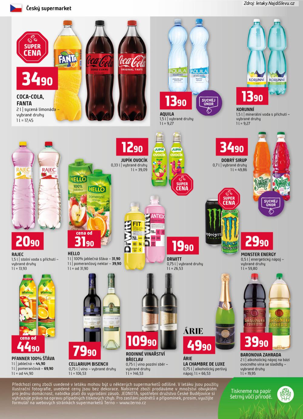 Let�k TERNO  (4. 2. - 10. 2. 2026) - str. 12: Baronova Zahrada, Rodinn� Vina�stv�, �rie La, Cellarium Bisencii