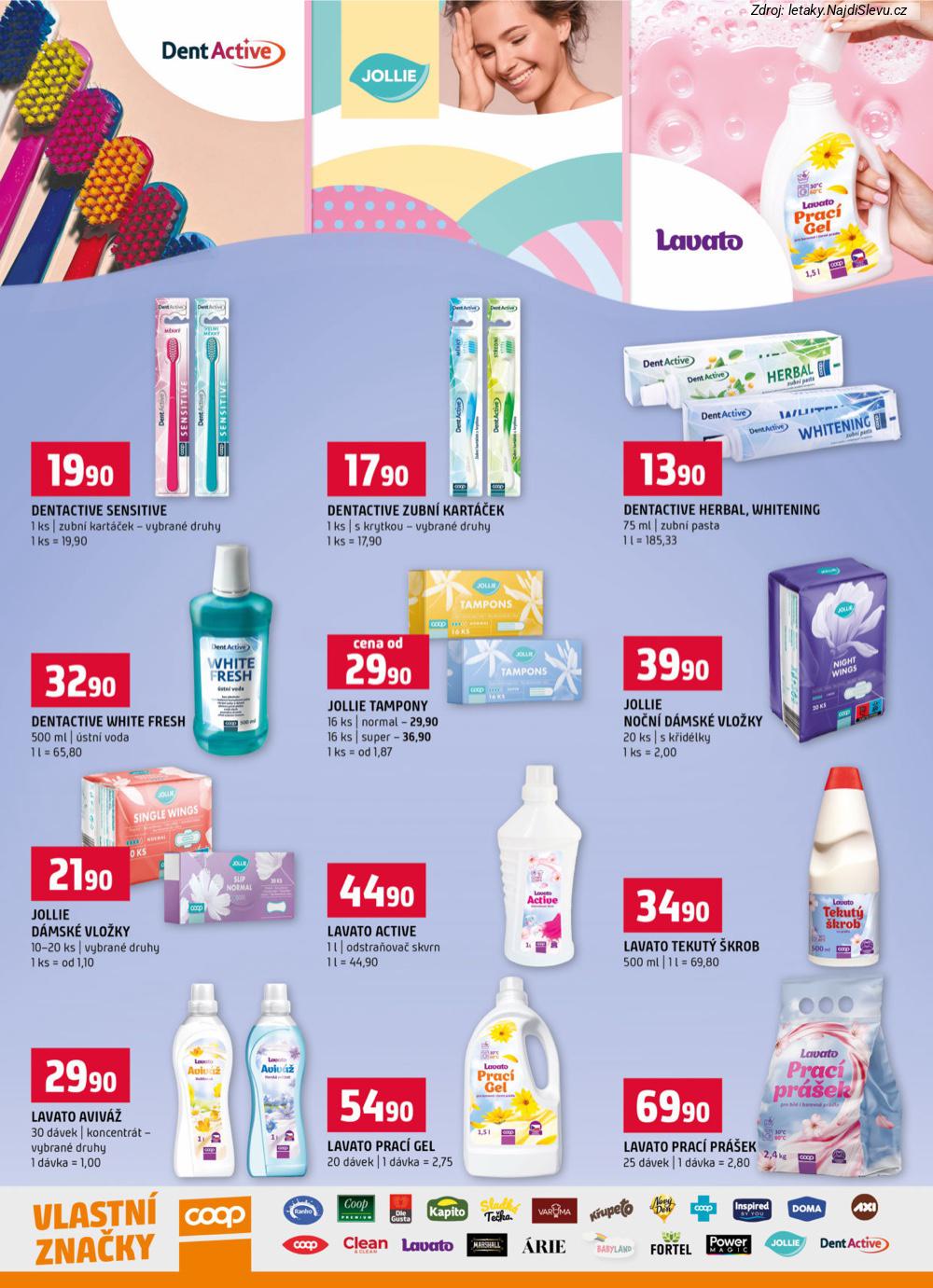 Let�k TERNO  (4. 2. - 10. 2. 2026) - str. 18: Lavato Prac�, Lavato Tekut�, Lavato Aviv�, Lavato Active