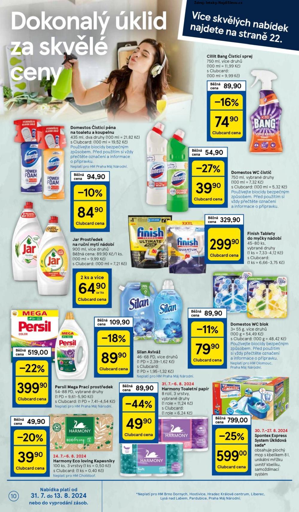 Strana 10 - leták Tesco (31. 7. - 6. 8. 2024)