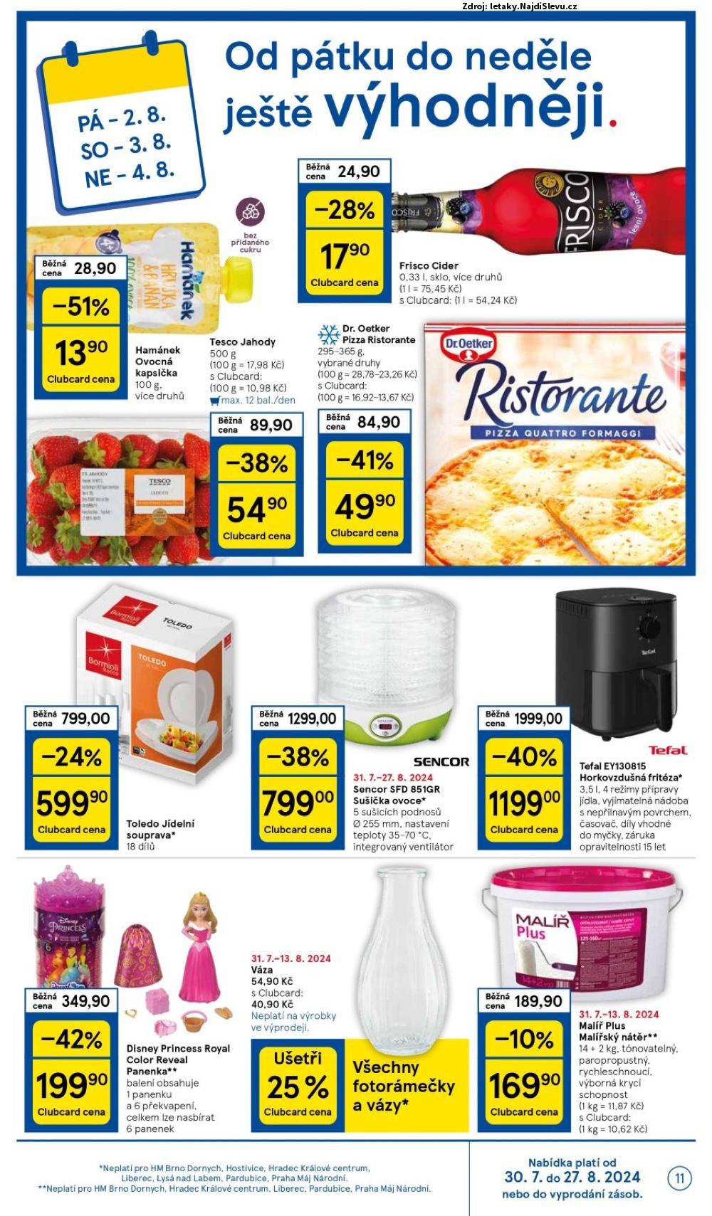 Strana 11 - leták Tesco (31. 7. - 6. 8. 2024)