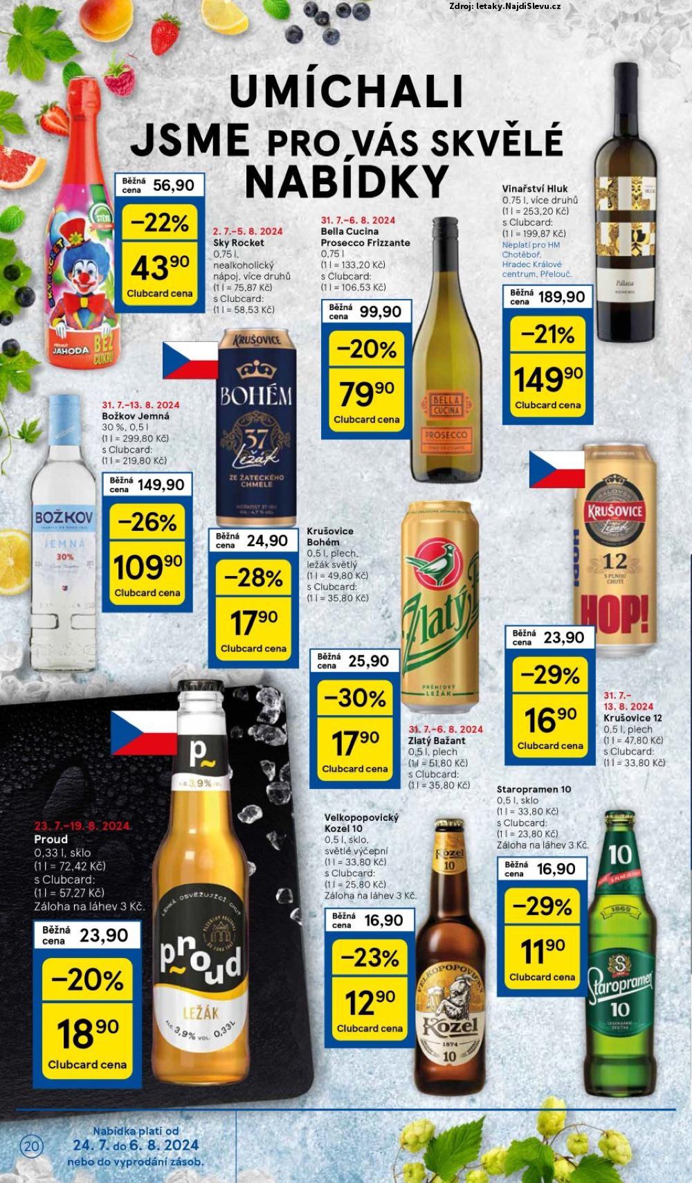 Strana 20 - leták Tesco (31. 7. - 6. 8. 2024)