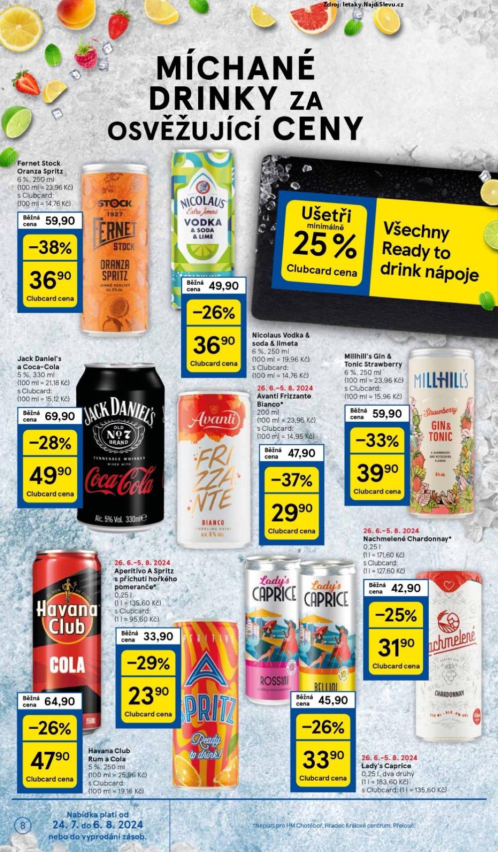 Strana 8 - leták Tesco (31. 7. - 6. 8. 2024)