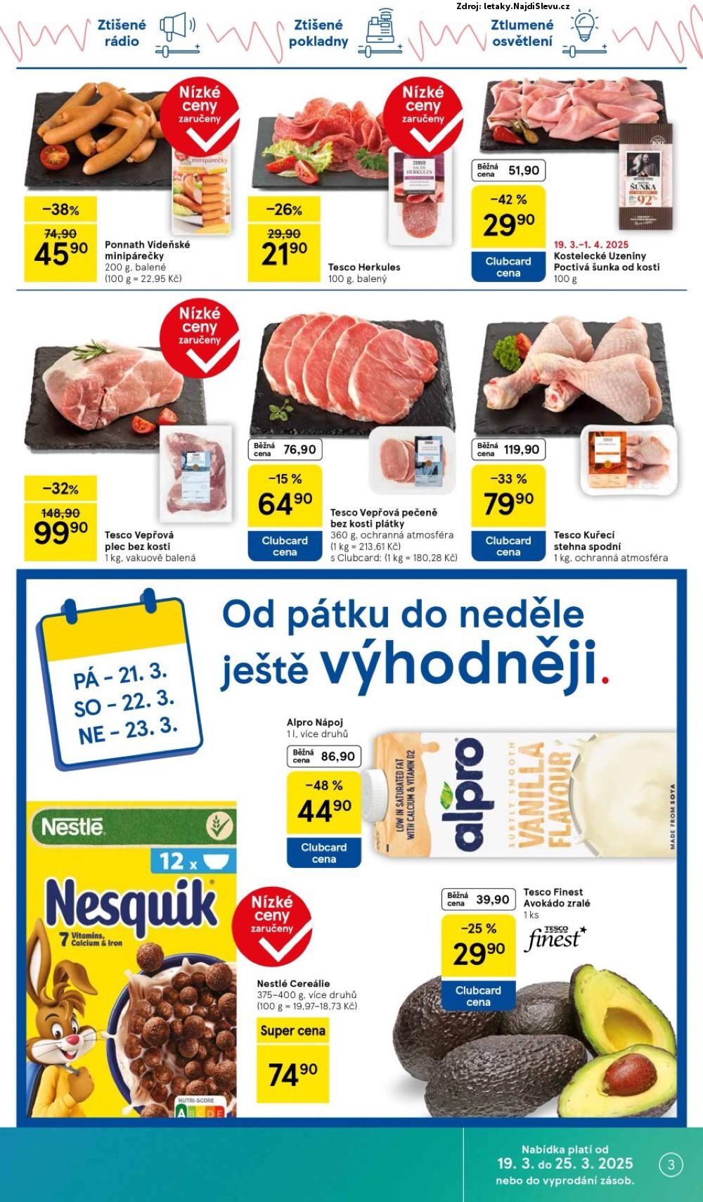 Strana 3 - leták Tesco (19. 3. - 25. 3. 2025)