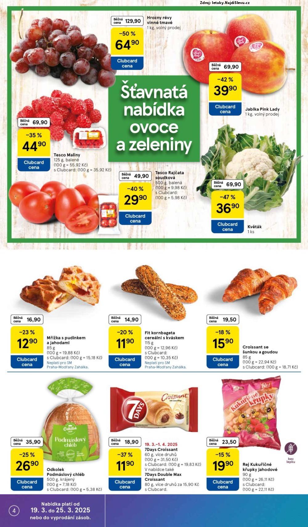 Strana 4 - leták Tesco (19. 3. - 25. 3. 2025)