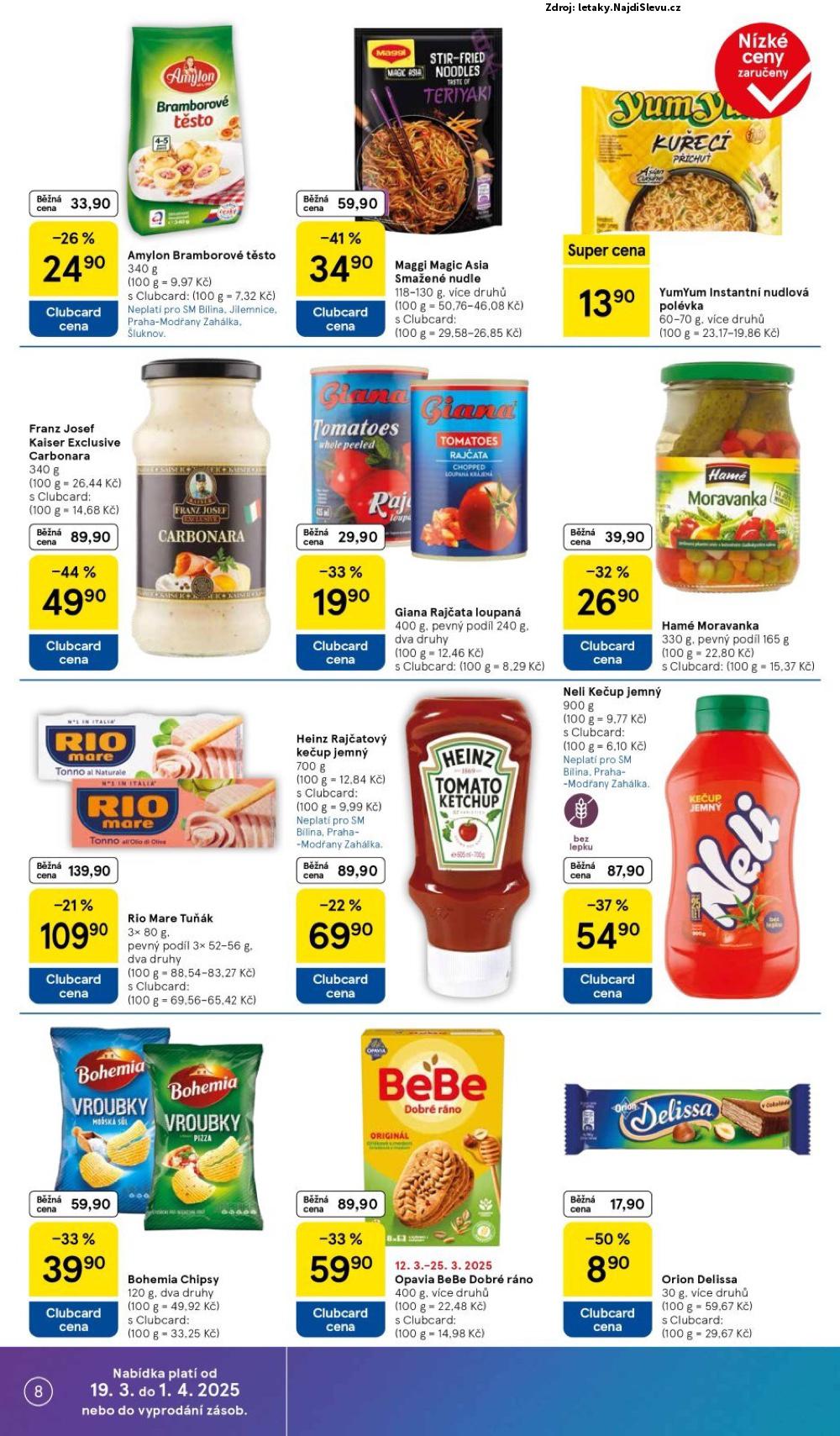 Strana 8 - leták Tesco (19. 3. - 25. 3. 2025)