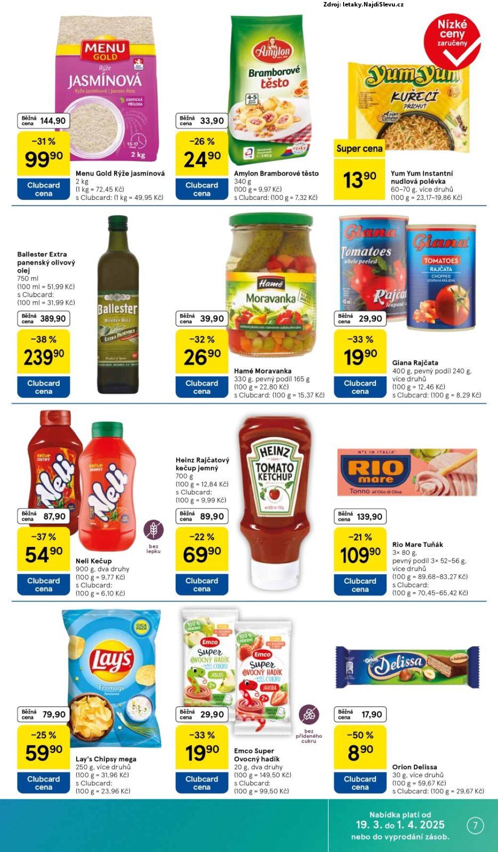 Strana 7 - letk Tesco (19. 3. - 25. 3. 2025)