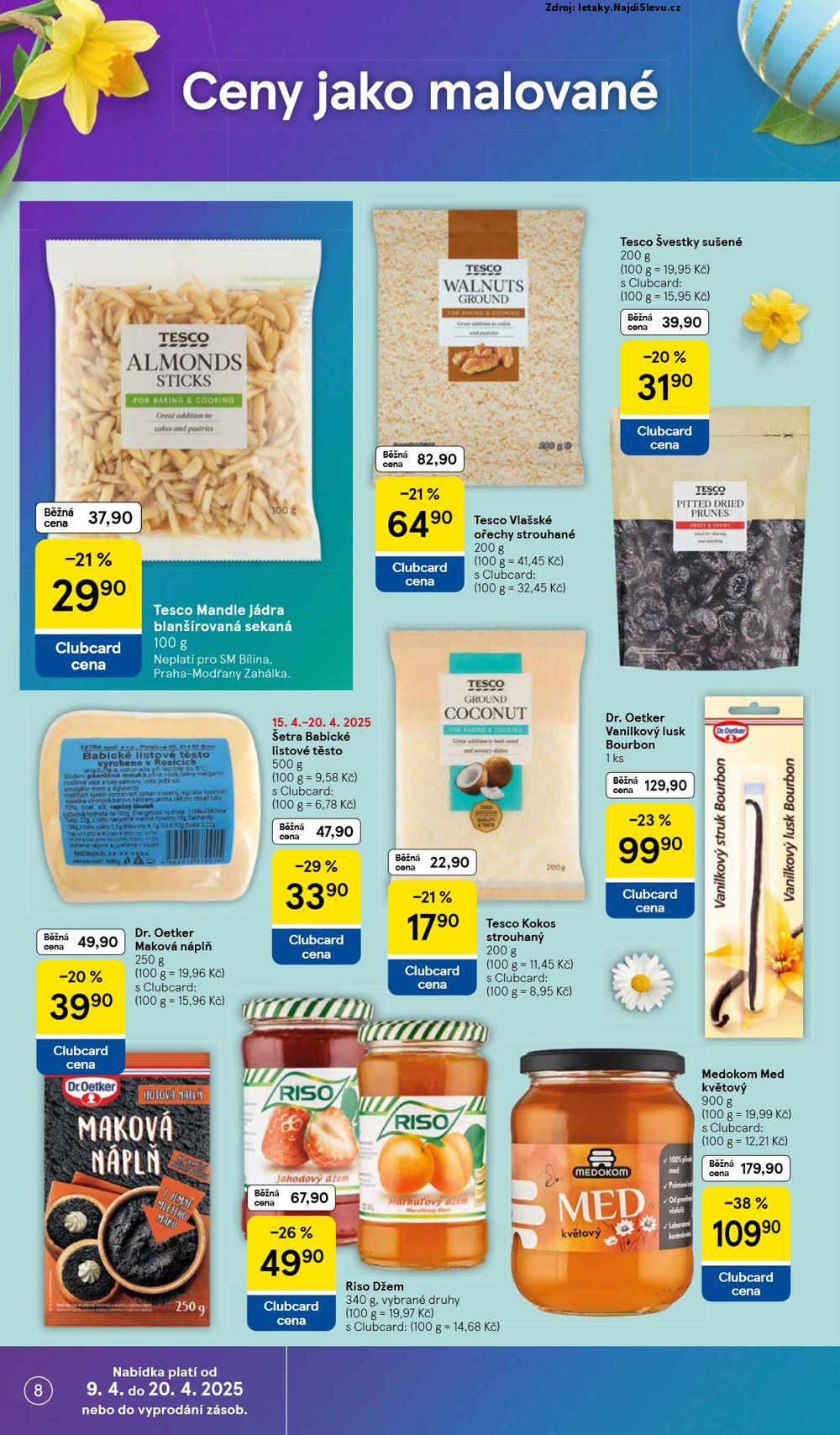 Strana 8 - leták Tesco (15. 4. - 21. 4. 2025)