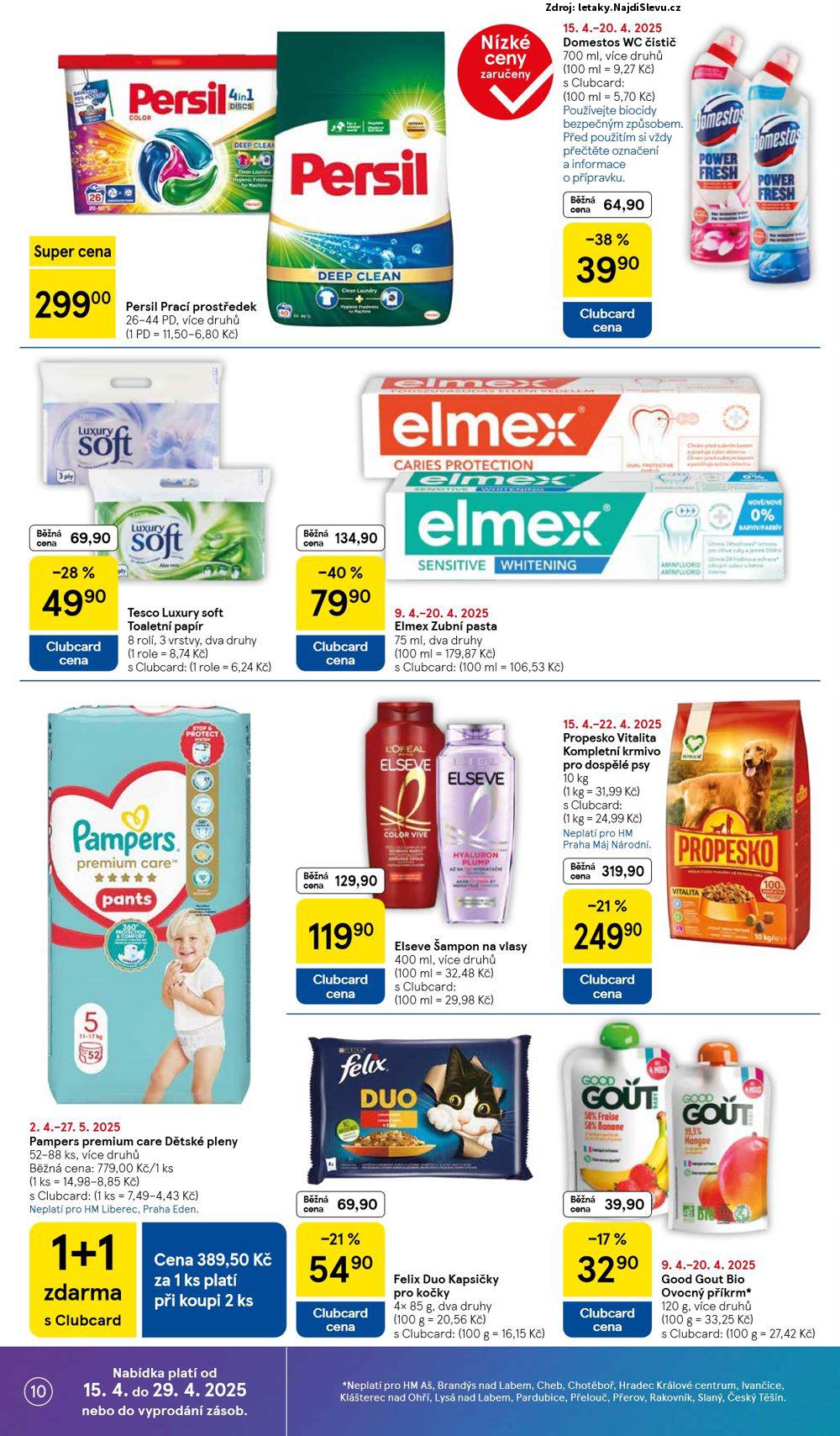 Strana 10 - leták Tesco (15. 4. - 21. 4. 2025)