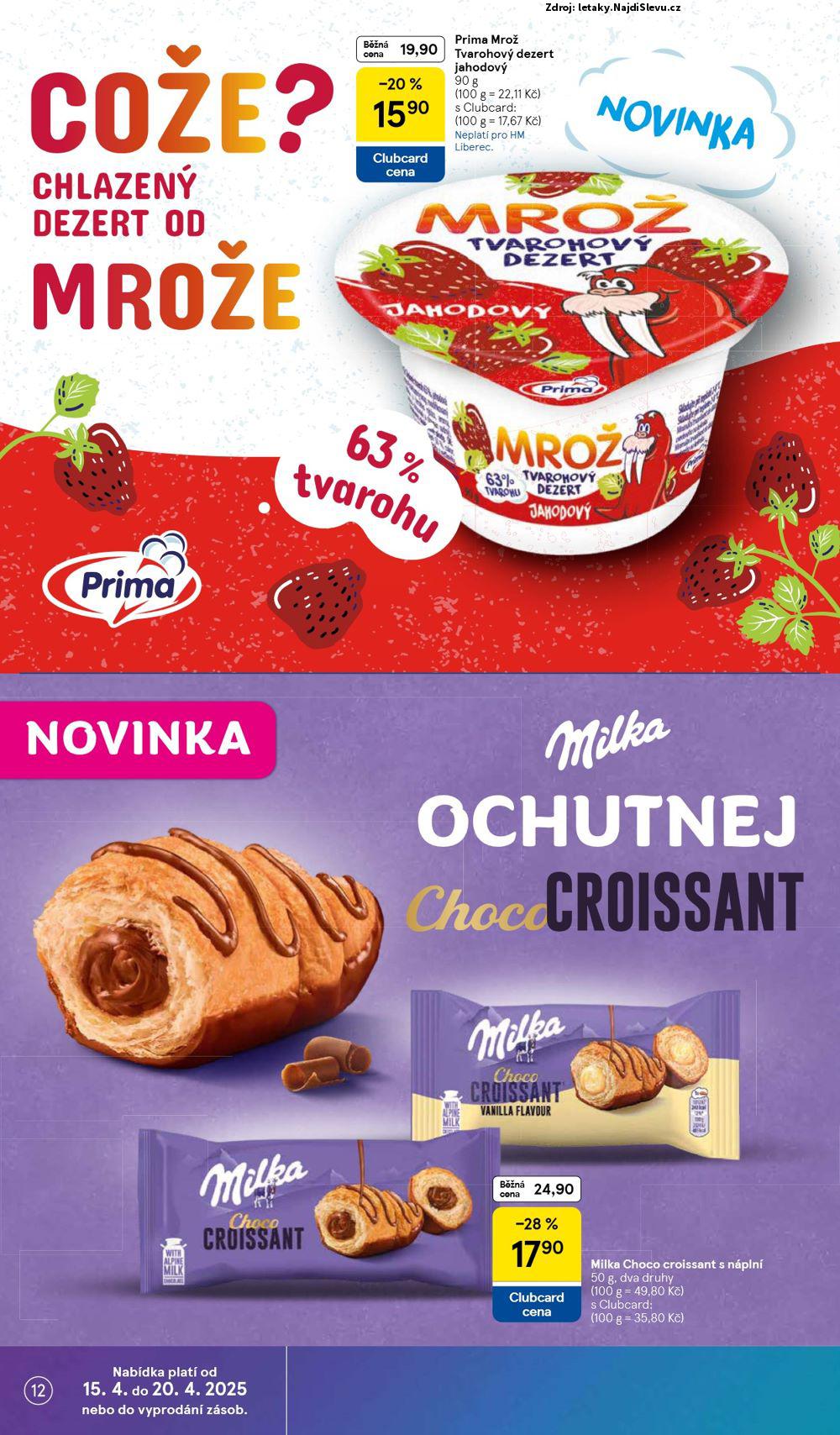 Strana 12 - letk Tesco (15. 4. - 21. 4. 2025)