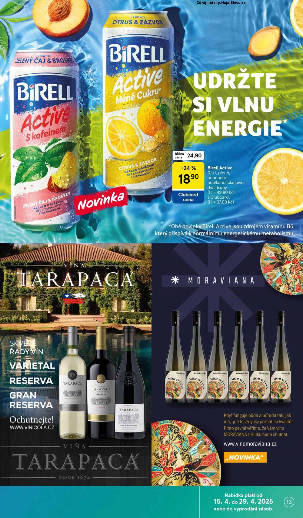Strana 13 - letk Tesco (15. 4. - 21. 4. 2025)