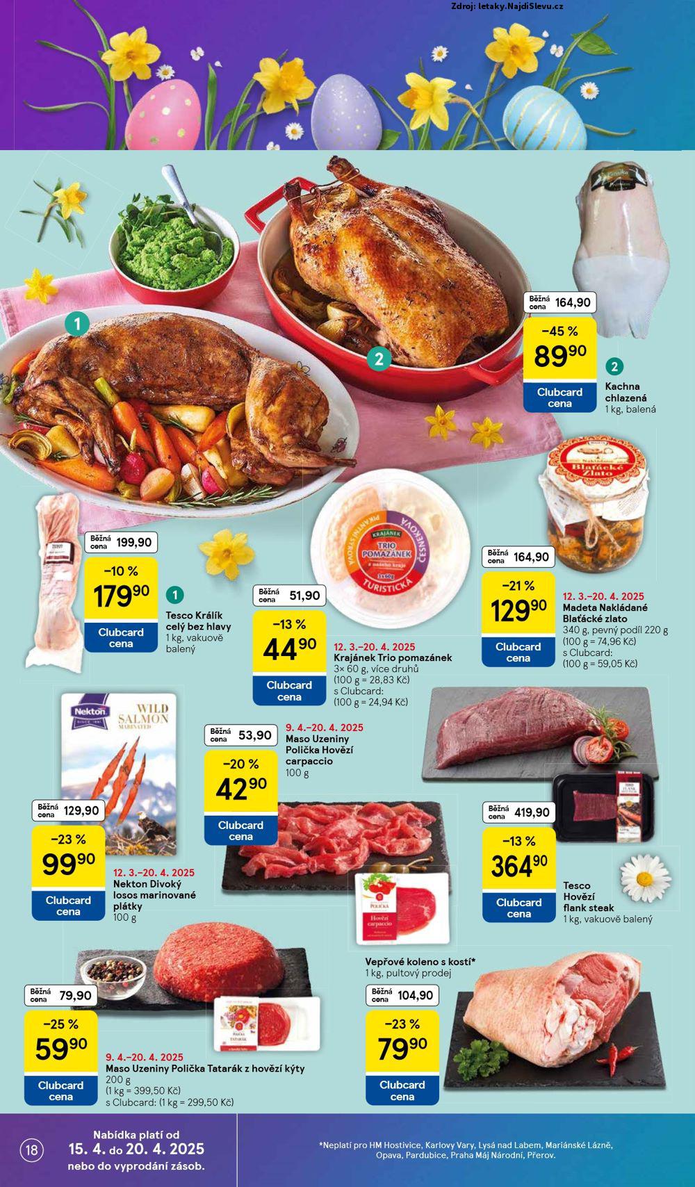 Strana 18 - leták Tesco (15. 4. - 21. 4. 2025)