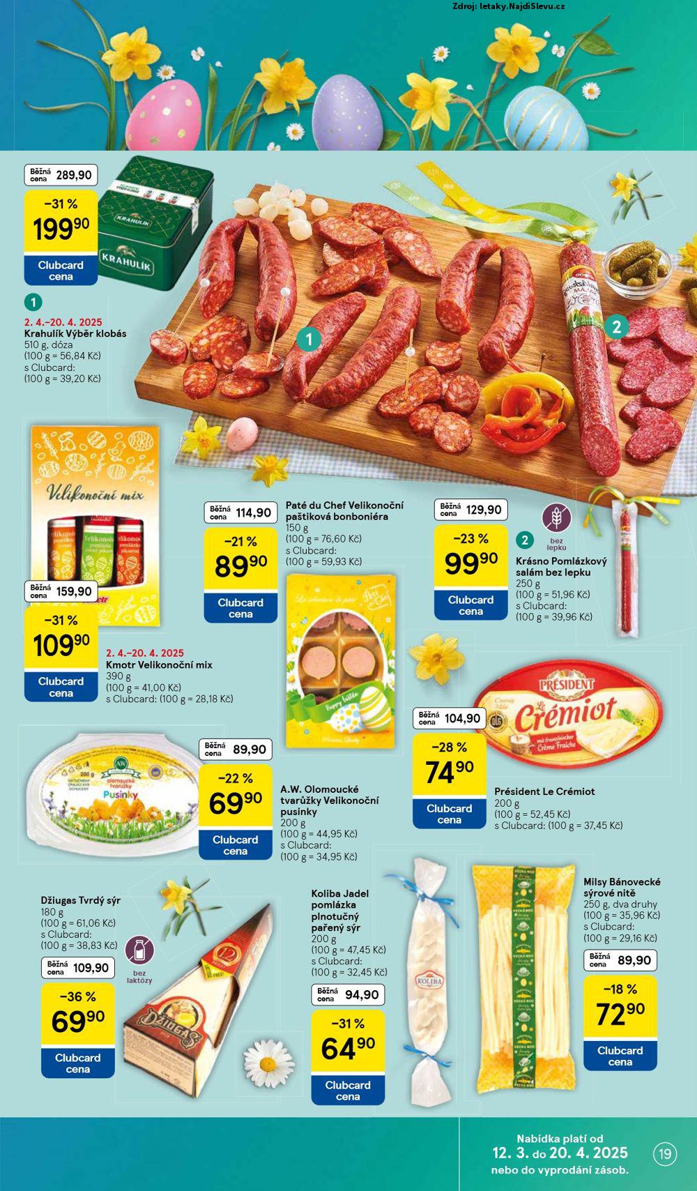 Strana 19 - leták Tesco (15. 4. - 21. 4. 2025)