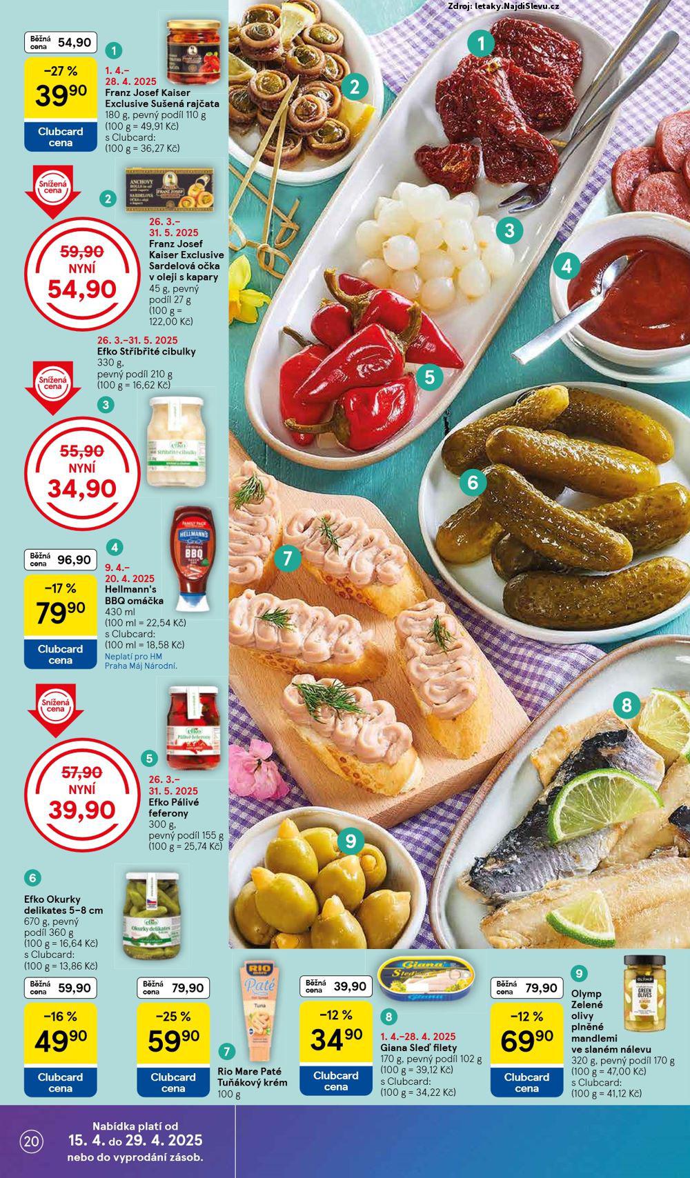 Strana 20 - leták Tesco (15. 4. - 21. 4. 2025)