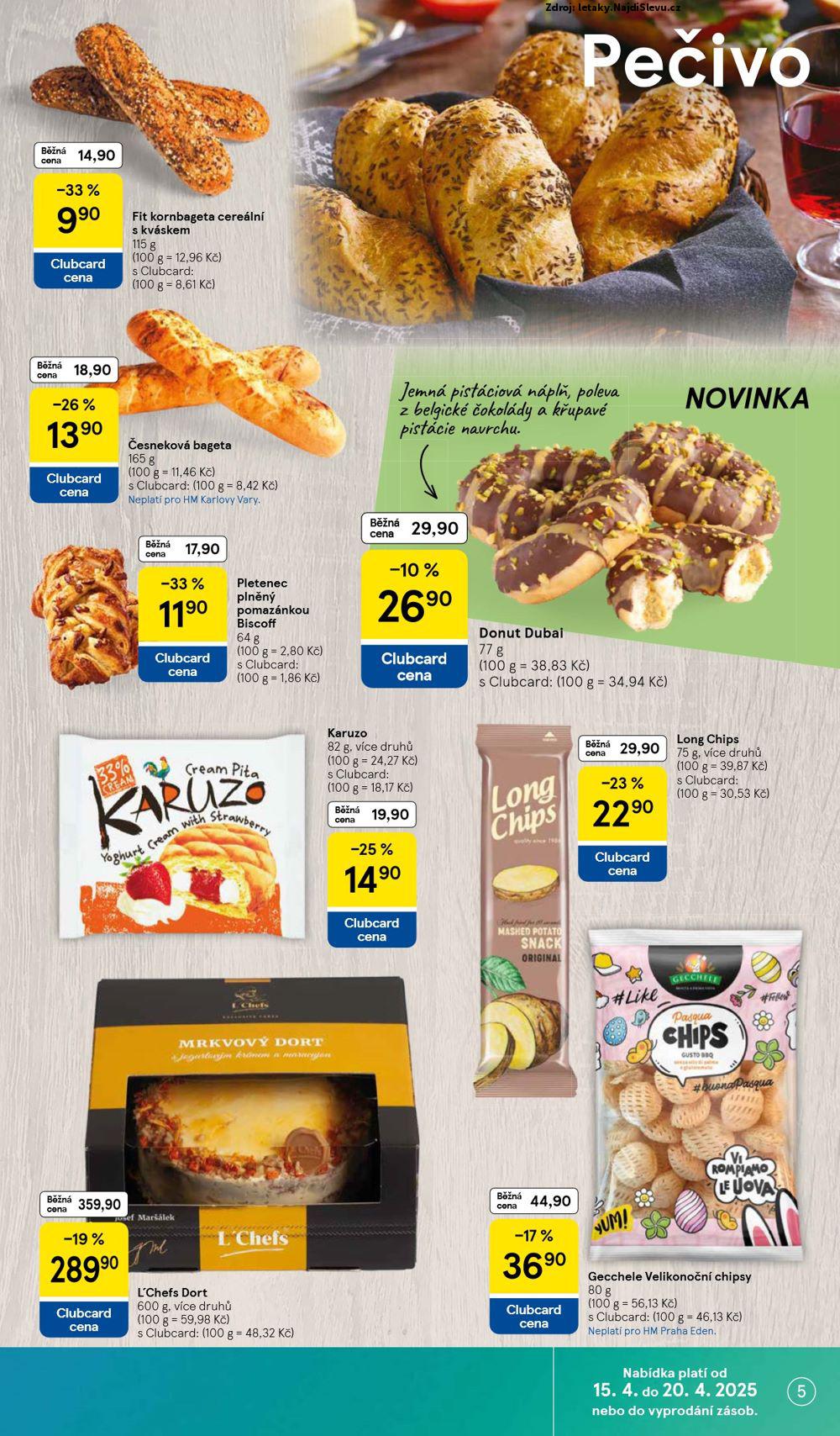 Strana 5 - leták Tesco (15. 4. - 21. 4. 2025)