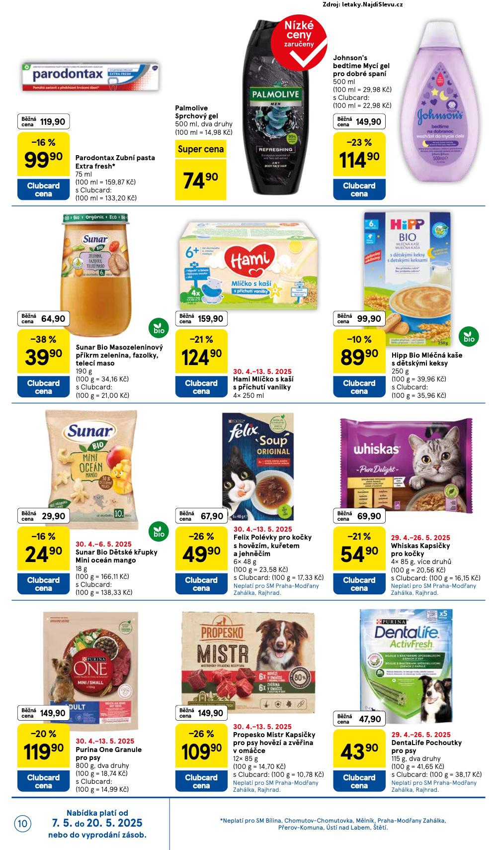Strana 10 - leták Tesco (7. 5. - 13. 5. 2025)